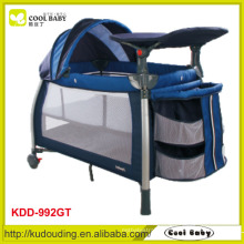 Ce approved european and australia type popular baby playpen travel cot